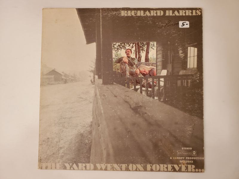 Richard Harris The Yard Went On Forever vinyl record